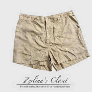 Social Standard Tencel Shorts XXL Tan